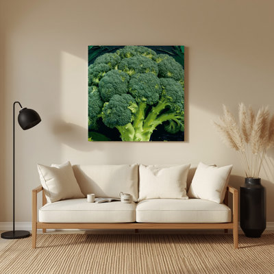 Vegetables Broccoli Green Metal Wall Art