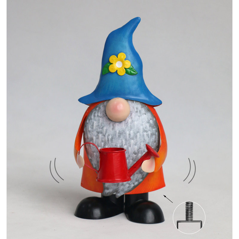 Art de jardin gnomes en métal