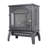 18 Inch 3D  Flame Electric Infrared Quartz Fireplace Stove With Remote Control-1725752692