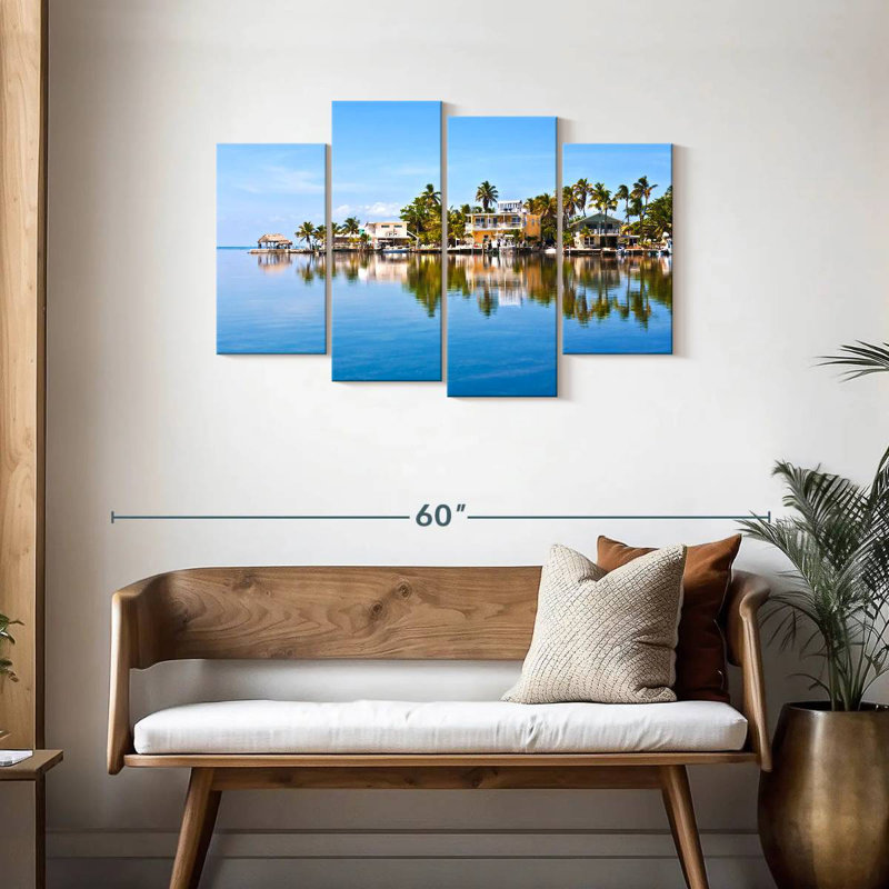 Gillard Key West Seaside Town, 27"H x 43"W