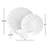Mikasa Isla Pink 12-Piece Stoneware Dinnerware Set