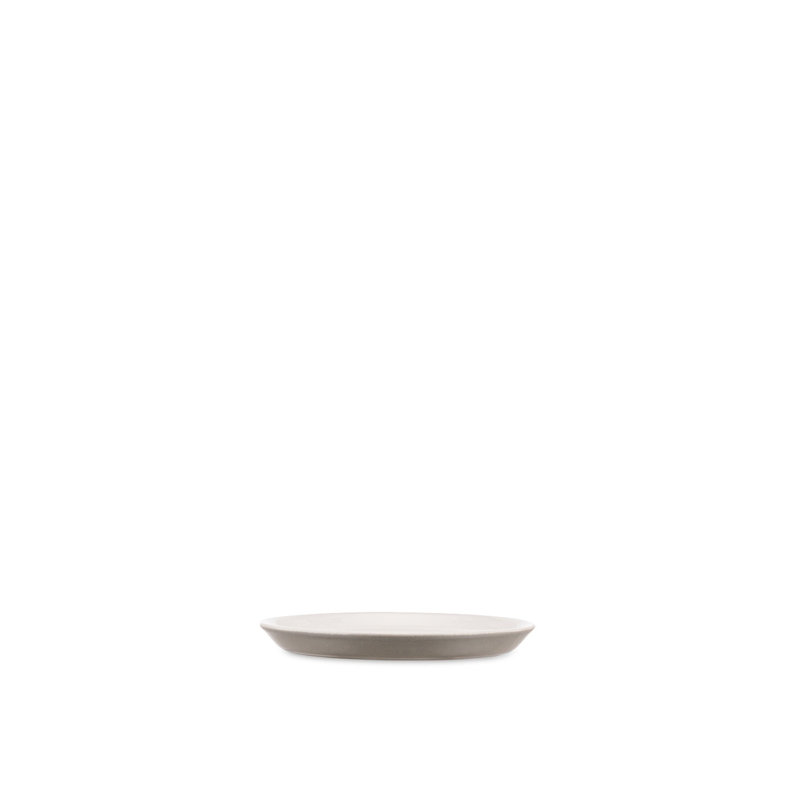 Tonale Stoneware Dinner Plate, 4.73" W x 4.73" D, Light Gray