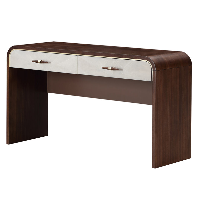 Houston 2-Drawer Vanity Desk - Walnut
