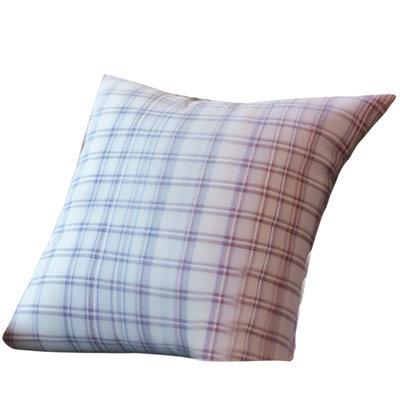 Soft Plaid Decorative Pillow