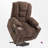 Upholstered Power Recliner With Massage And Heat-1189869033