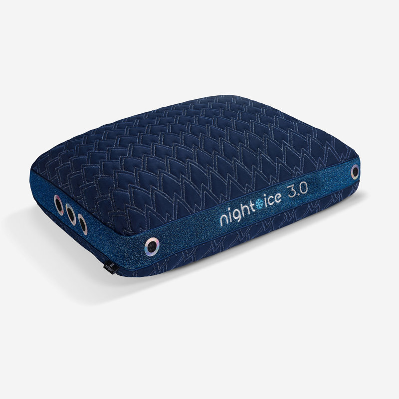 Bedgear Night Ice Performance Pillow - Triple Cooling - Medium Soft for All Sleep Positions, 2.0