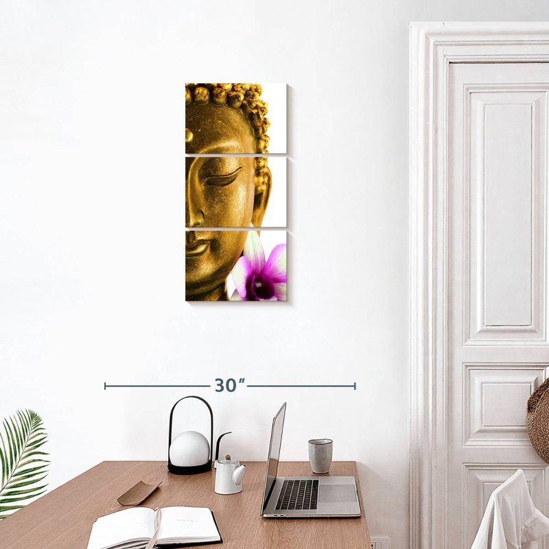Buddha And Orchid