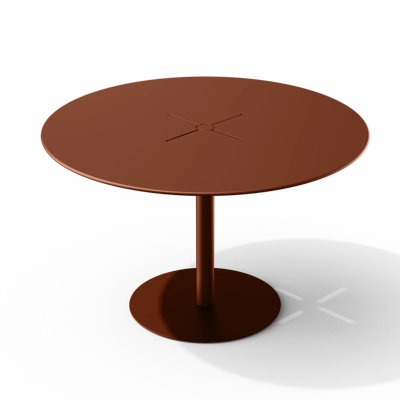 X 48'' Aluminum Outdoor Dining Table