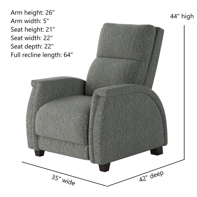 Fauteuil inclinable Venus Zero Gravity, Gris clair