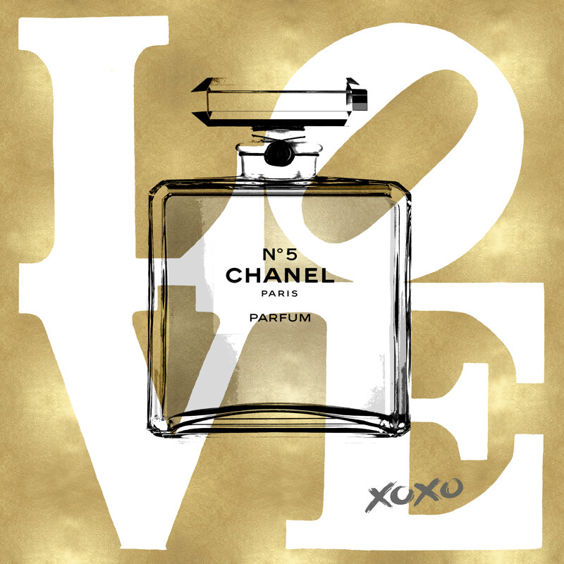 Love Perfume by Madeline Blake - Wrapped Canvas Print, 76cm H x 76cm W