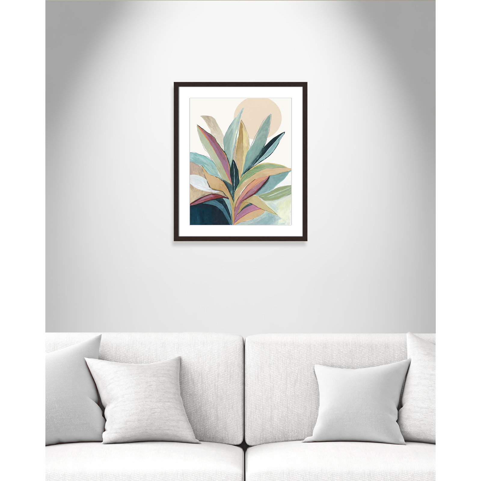 Yes, 25.5" H x 21.5" W x 1.25" D, Walnut Single Picture Frame