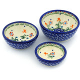 Spring Flowers Stoneware Rice Bowl