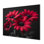 Monochromes rouges, romantiques, lueur romantique I - marguerites, impression d'art mural
