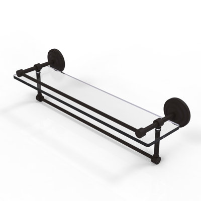Leamore Bracket Shelf with Towel Bar