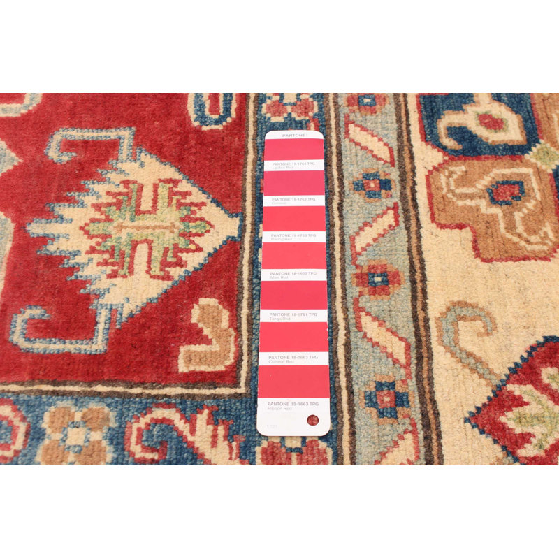 Tapis rouge foncé Finest Ghazni 6 pi 7 po x 9 pi 10 po