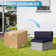 Meredithe Half-Moon 6 - Person Fully Assembled Curved Patio Conversation Set With Fire Pit Table & Side Table