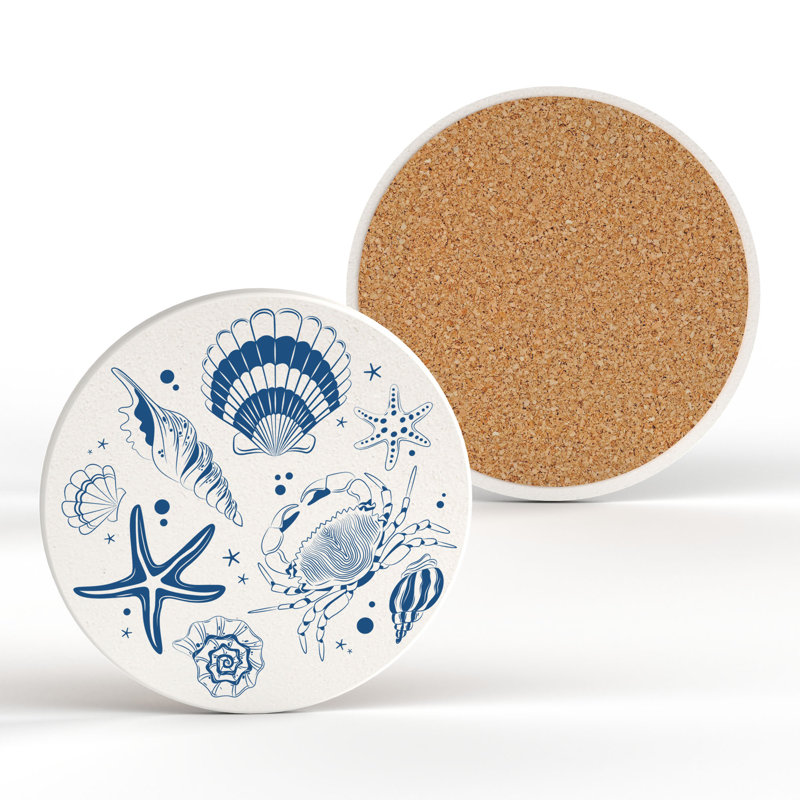 Ceramic Round 1 Piece Coaster