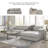 Ehitan 2-Piece Sectional With Chaise-111301282
