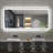 LED Bathroom Mirror With Black Frame, Backlit And Front Lighted Bathroom Mirrors For Wall-1207211497