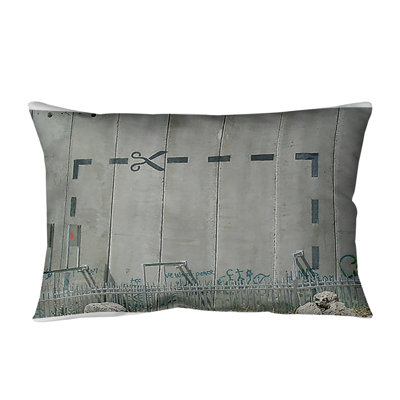 Striped Outdoor Reversible Throw Pillow