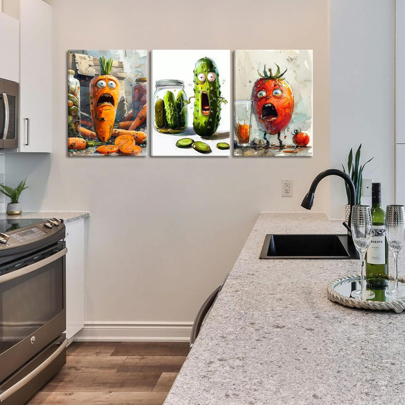 3 Piece Wrapped Canvas Print