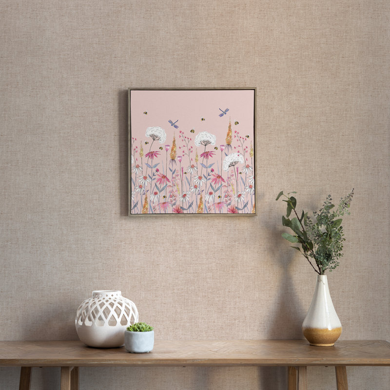 Hermione Hermione Blush - Floater Frame Print