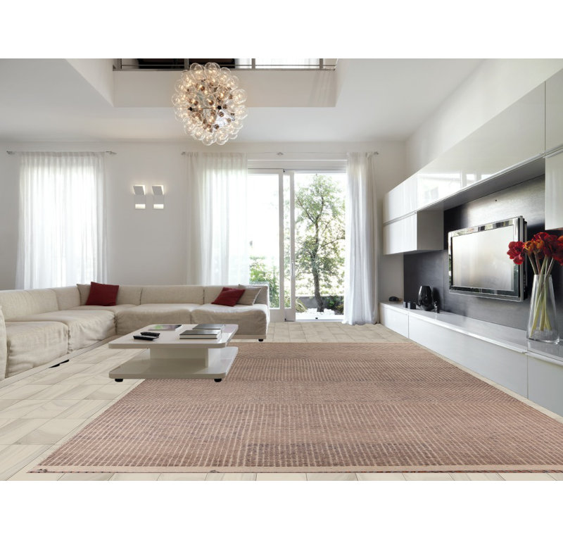 Grand tapis oriental marocain brun fait à la main 12 x 19