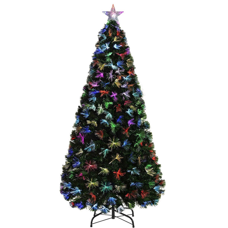 Lighted Artificial Christmas Tree, 5 ft.
