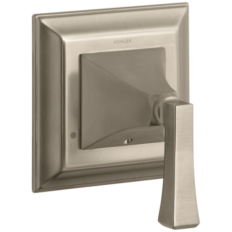 Memoirs® Stately Valve Trim with Deco Lever Handle for Transfer Valve, Requires Valve, Vibrant Brushed Bronze