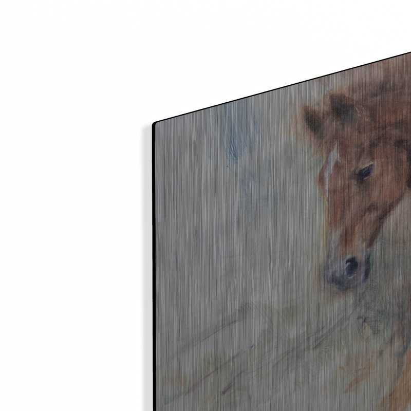 «Equine exercise» par Robert Campbell, H 12 po x l 16 po