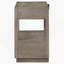 Table de chevet 2 tiroirs Taupe