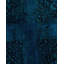 Tapis unique noué à la main bleu 6 pi 1 po x 6 pi 1 po Fine Vibrance