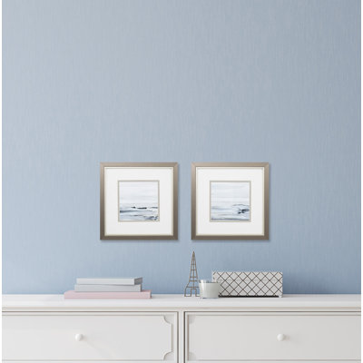 " Sunkissed Horizons " 2 - Pieces Painting Print