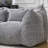Chenille Bean Bag 2-Seat Sofa-654147570