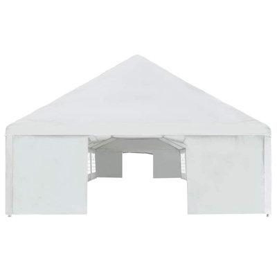 vidaXL Party Tent Polyethylene and Metal Large