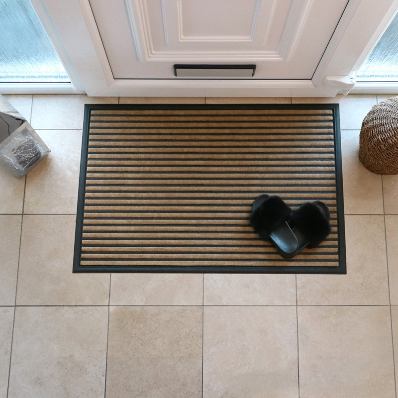 Vienna Non-Slip Striped Indoor Doormat