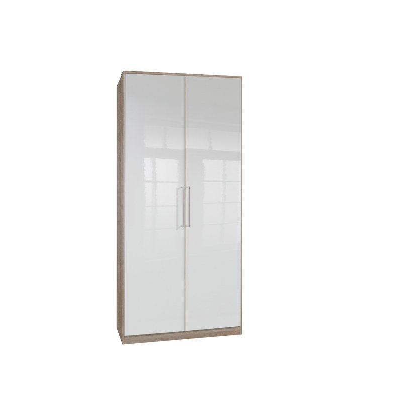 Planada 2 Door Manufactured Wood Wardrobe
