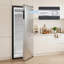 7 pieds cubes Pi. Congélateur vertical autoportant, congélateur vertical de grande capacité pour la maison, la cuisine ou le sous-sol avec fabrication en métal