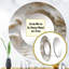 Crème spirale nébuleuse II - miroir mural décoratif spirales abstraites, grand miroir rond moderne, impression d'art-97183854
