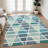 Machine Washable Indoor/Outdoor Chantille ACN2732 Geometric Rug-1419745477-1419745484
