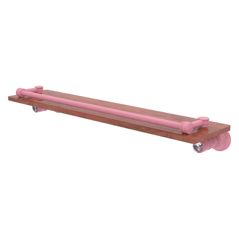 Tablette flottante Carolina, H 3,3 po x l 22 po x P 5,54 po, Rose