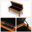 Banc de rangement en similicuir Marshae-560338589