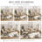 Modern Abstract Area Rug with Gold Accents, Washable Low-Pile Non-Slip Carpet-1250612601