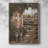 Evening in the Conservatory Framed Print - Solid Wood