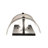 Daritza Steel Flush Mounted Sconce