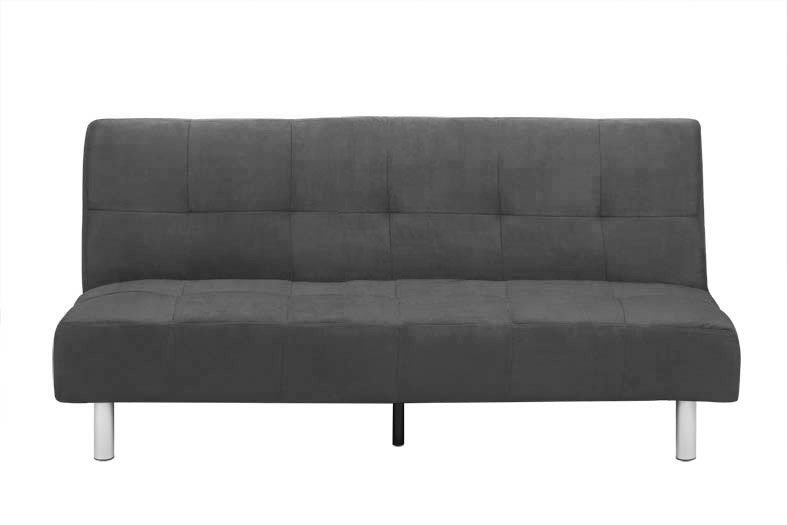 Puzzle Upholstered 68.9'' Sofa, Moss, Silver