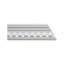 Moulure couronnée en polystyrène à coller de L 78,74 po x l 4,38 po x H 3,15 po x P 3,15 po. pi.