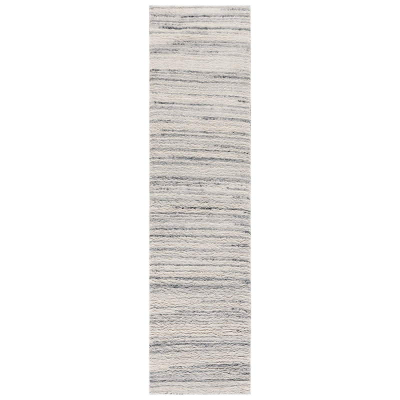 Pecktonville Hand Woven Performance Abstract Rug, Runner 2'3" x 9'