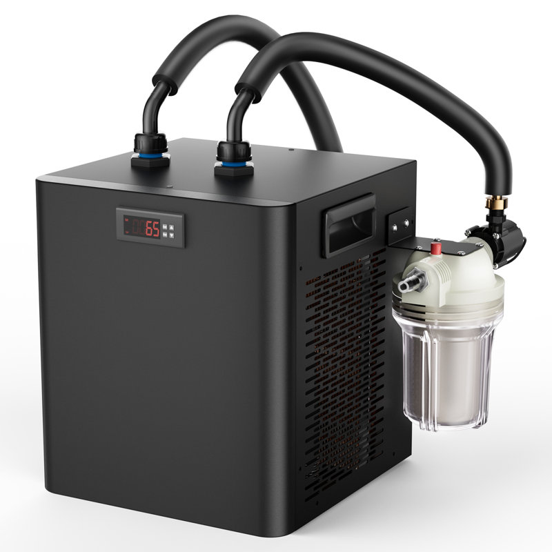 1/3 Hp Ice Bath Chiller + Portable Cold Plunge Tub Bundle – Complete Cold Therapy System For Home And Gym