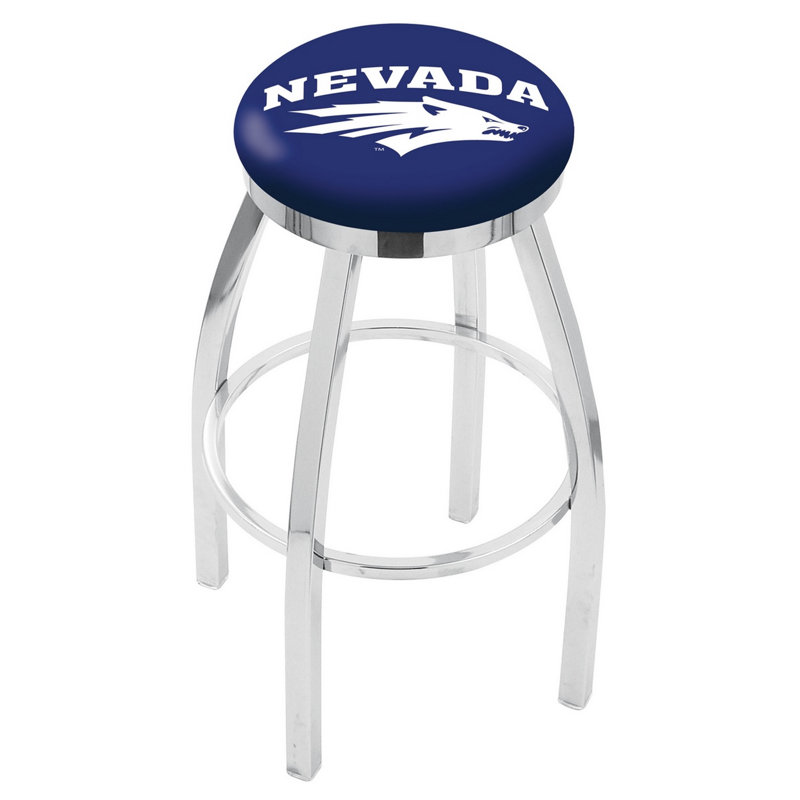 NCAA Swivel Counter and Bar Stool, Nevada, "Bar Stool (30" Seat Height)"
